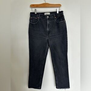 Abercrombie & Fitch Black High Rise Jeans
